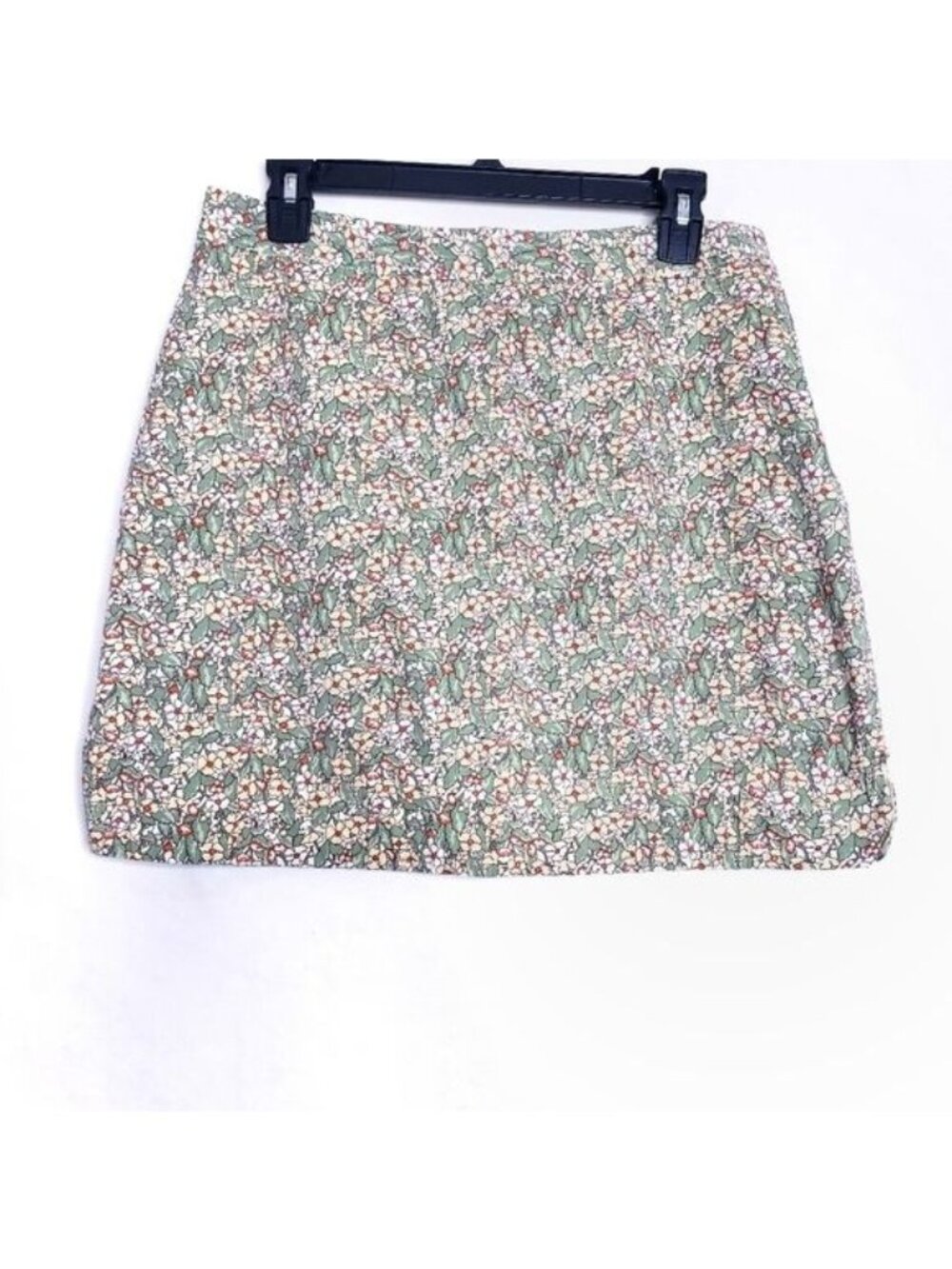 American Eagle Retro Stretch Floral Vintage Mini Skirt Pockets Women's Size 6